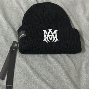 Black Amiri Beanie